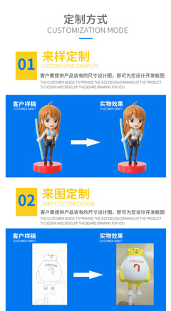 PVC注塑公仔定制 从动漫手办到盲盒玩偶，一站式创意实现